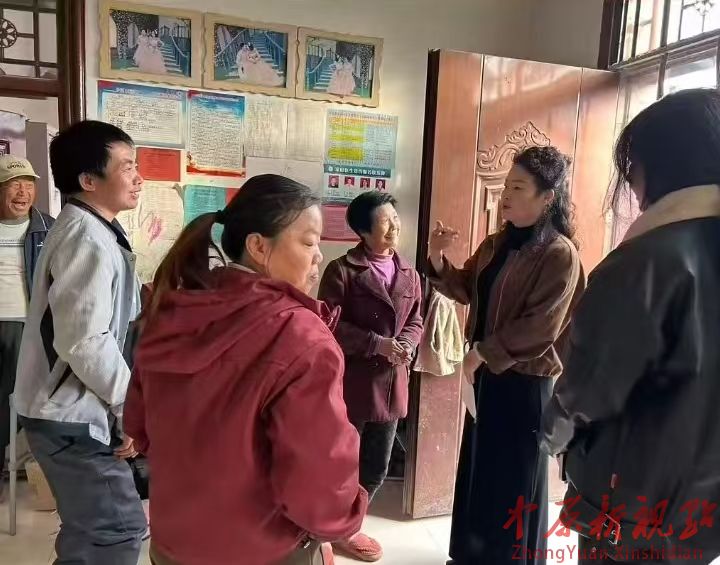 叶县洪庄杨镇： 周末在行动   一线促提升