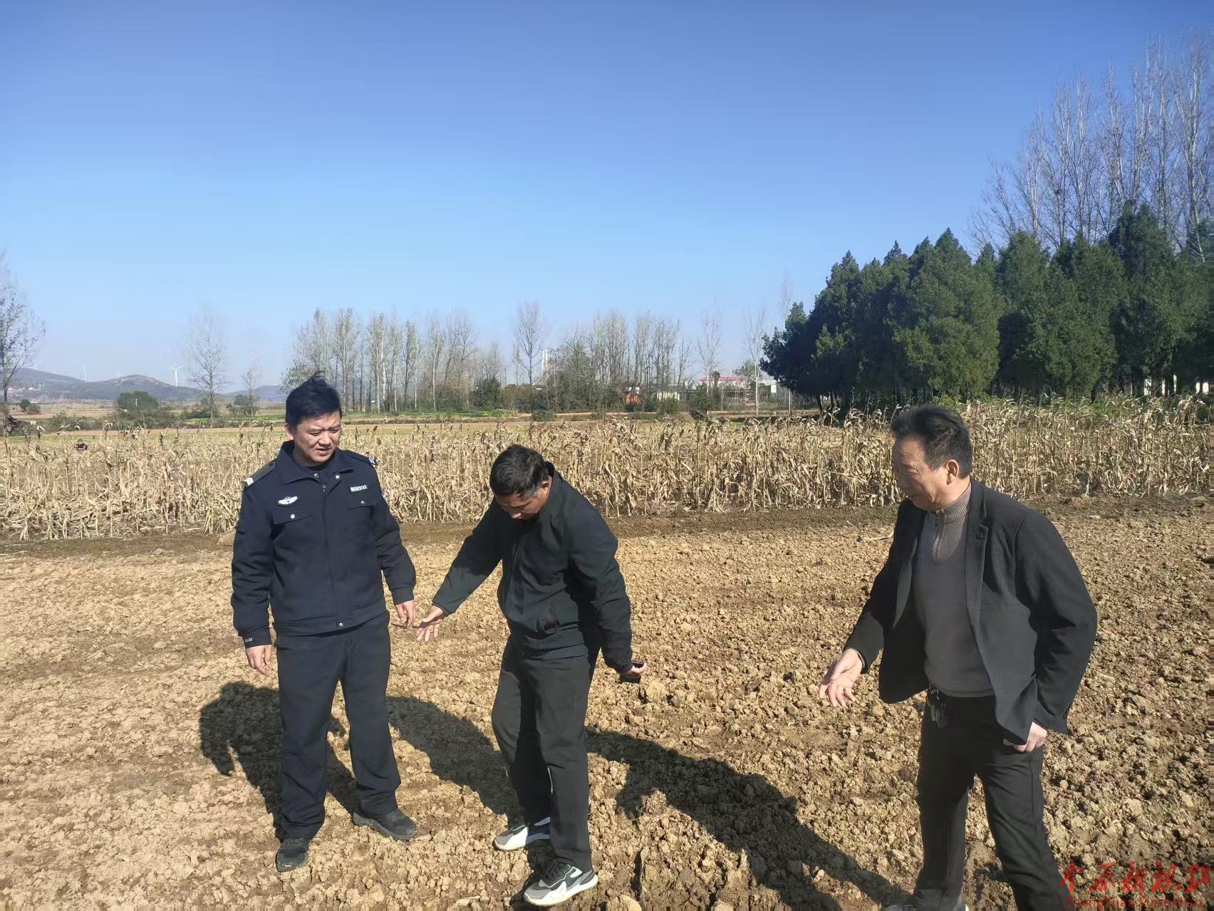 舞钢市尚店镇：警网融合聚合力   土地纠纷巧化解