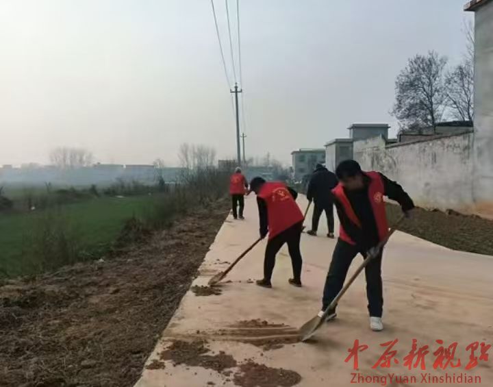 叶县洪庄杨镇：  推进环境卫生整治 擦亮乡村振兴底色