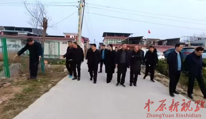 叶县城乡环境综合整治指导组莅临常村镇调研指导