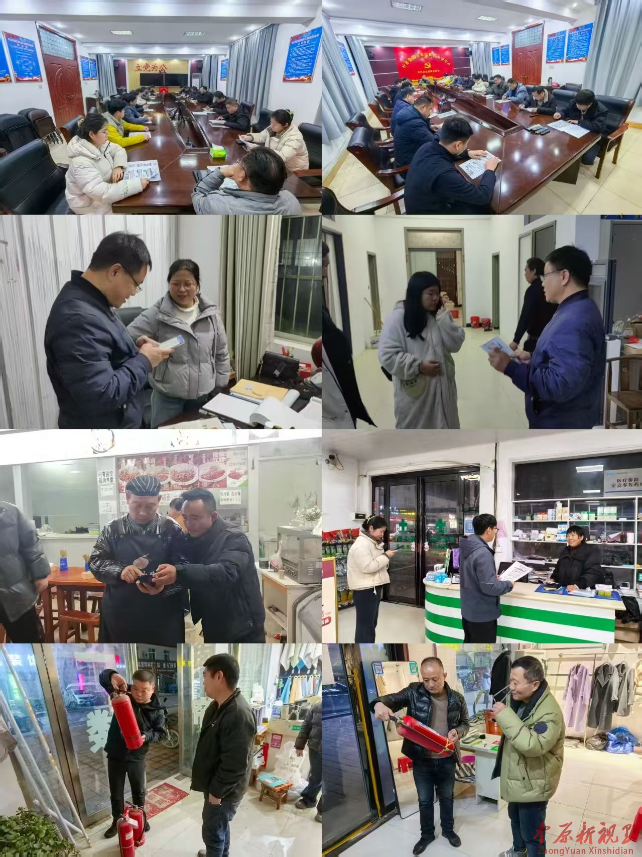 叶县洪庄杨镇：精准服务优营商，扫码入企促发展