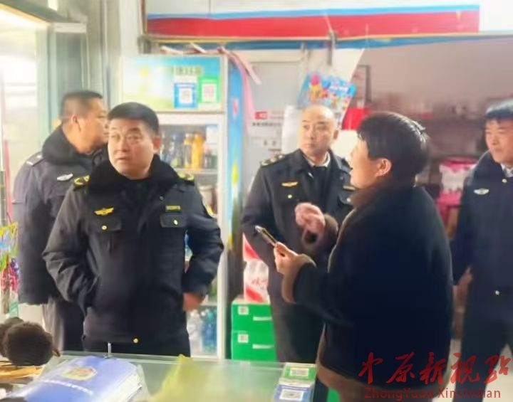 叶县田庄乡：多部门联合开展烟花爆竹禁售专项检查
