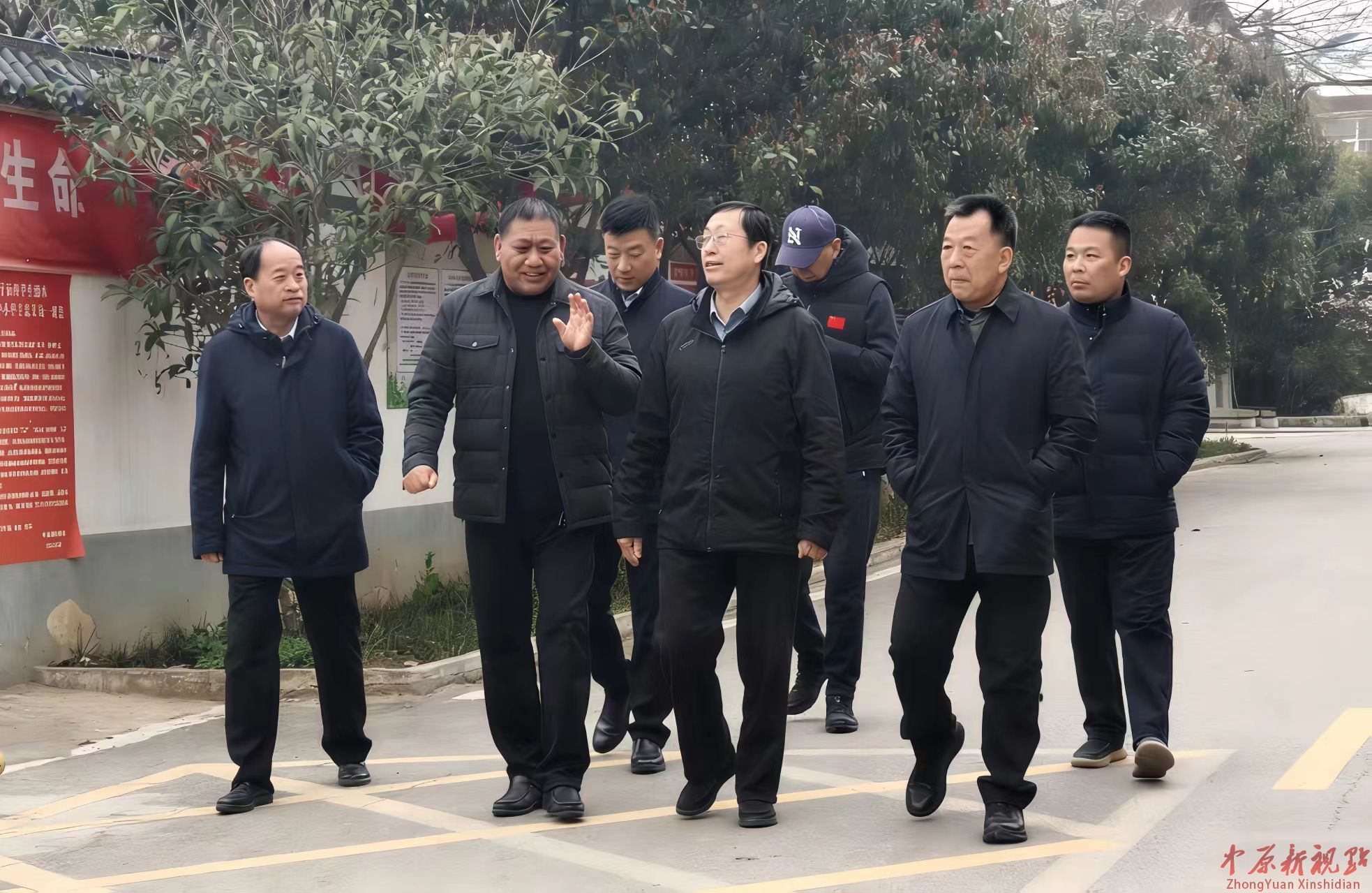 河南省老年人体育协会调研叶县乡村社区老年健身工作