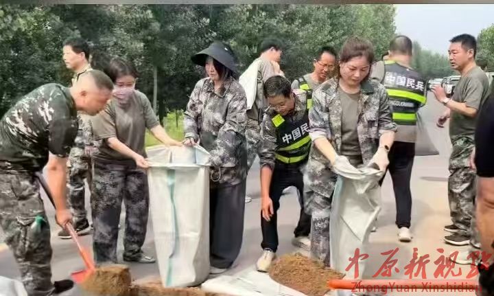 叶县龚店镇：开展防汛应急演练